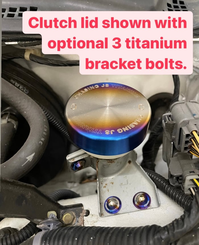 Chasing JS Honda Titanium Clutch Master Cover