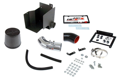 HPS Shortram Air Intake Kit 2010 - 2013 Kia Forte Koup 2.4L, Includes Heat Shield, Polish Air Intake Kit