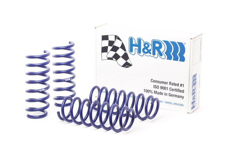 H&R 12-19 BMW 650i Convertible/650i xDrive Convertible F12 Sport Spring-Lowering Springs-H&R
