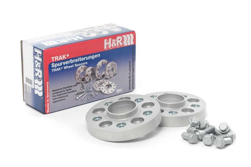 H&R Trak+ 25mm DRA Wheel Adaptor Bolt 5/100 Center Bore 57.1 Bolt Thread 14x1.5-Wheel Spacers & Adapters-H&R