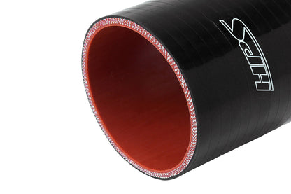 HPS 3-1/4" (83mm) Silicone Straight Coupler Hose, High Temperature 4-ply Reinforced