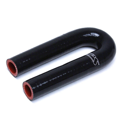 HPS 1-1/4" Silicone 180 Degree U Bend Elbow Coupler Hose, High Temp 4-ply Reinforced (32mm ID)