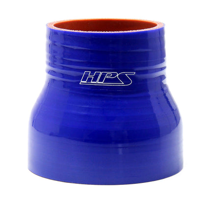 HPS 1.25" 1.75" Silicone Reducer Coupler Hose High Temp Reinforced 32mm 45mm Blue