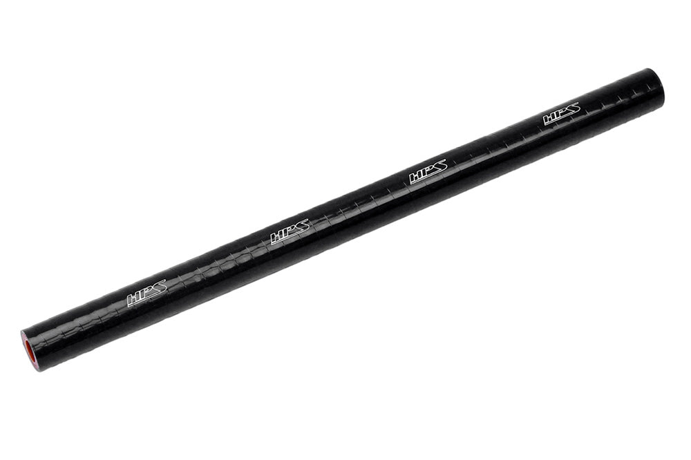 HPS 1.87 inch High Temp 4-ply Reinforced Black Silicone Straight Coupler Coolant Tube Hose 48mm Great for radiator heater