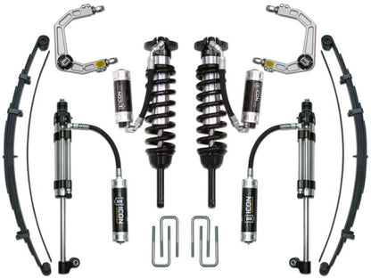 ICON 05 - 15 Toyota Tacoma 0 - 3.5in/16 - 17 Toyota Tacoma 0 - 2.75in Stg 10 Suspension System w/Billet Uca Shocks and Struts