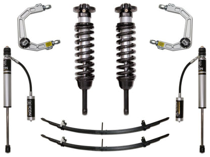 ICON 05 - 15 Toyota Tacoma 0 - 3.5in/2016+ Toyota Tacoma 0 - 2.75in Stg 3 Suspension System w/Billet Uca Coilovers
