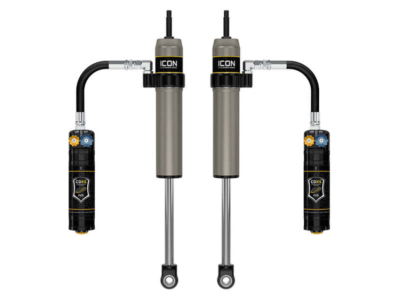 ICON 05-23 Toyota Tacoma 0-1.5in Lift Rear VS 2.5 Alum Remote Resi Shock Absorber w/ CDXS Pair-Shocks and Struts-ICON