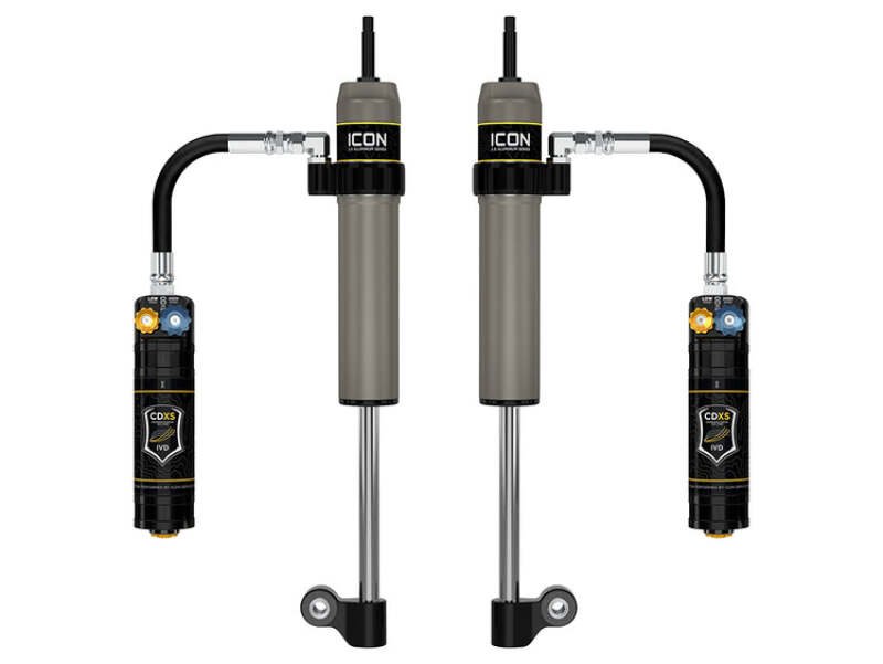 ICON 05-23 Toyota Tacoma Rear VS 2.5 Alum RXT Shock Absorbers Remote Resi w/ CDXS Pair-Shocks and Struts-ICON