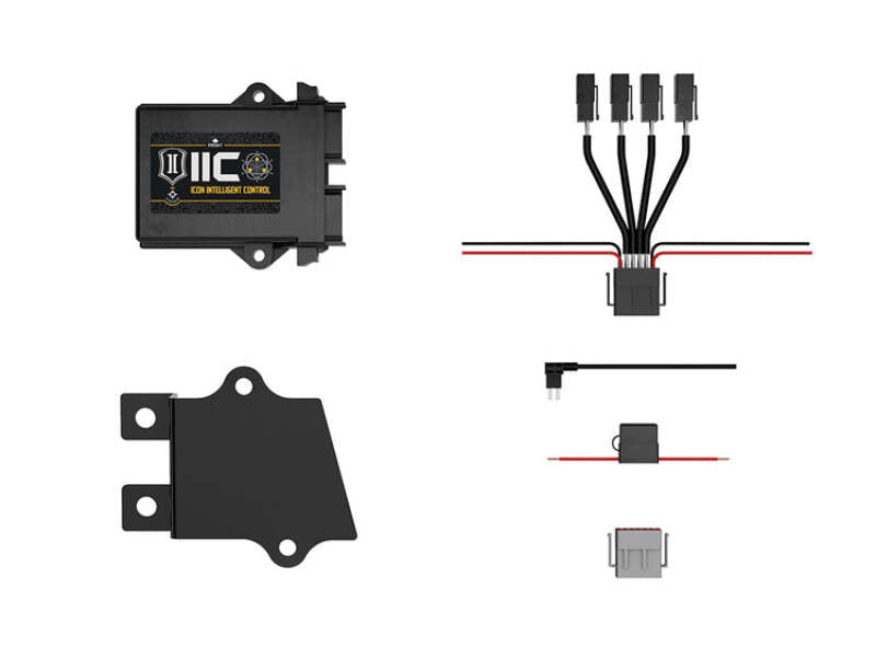 ICON 20-26 GM 2500/3500 HD IIC Install Kit-Suspension Controllers-ICON