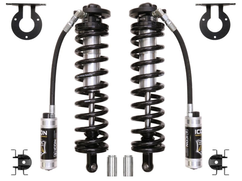 ICON 2005+ Ford F - 250/F - 350 Super Duty 4WD 4in 2.5 Series Shocks VS RR CDCV Bolt - In Conversion Kit Coilover Components