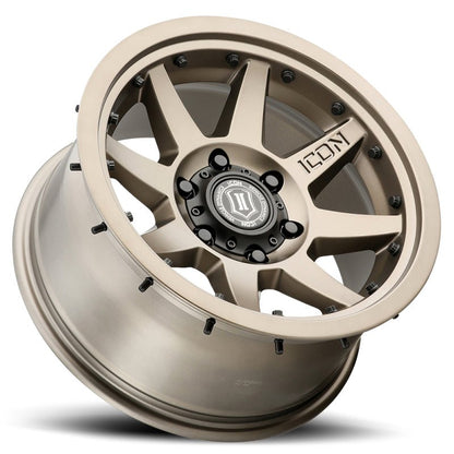ICON Rebound Pro 17x8.5 5x150 25mm Offset 5.75in BS 110.1mm Bore Bronze Wheel-Wheels - Cast-ICON