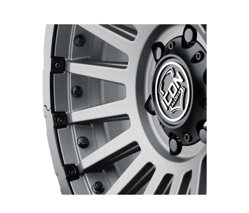ICON Recon Pro 17x8.5 6 x 5.5 25mm Offset 5.75in BS Charcoal Wheel-Wheels - Cast-ICON