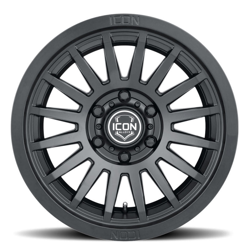 ICON Recon SLX 18x9 5x150 BP 25mm Offset 6in BS 110.1mm Hub Bore Satin Black Wheel-Wheels - Cast-ICON