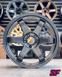 VOLK RACING TE37SL 18X10.0 +40 5X114.3 FORMULA SILVER
