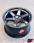 VOLK RACING TE37SL 18X10.0 +40 5X114.3 FORMULA SILVER