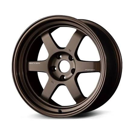 VOLK RACING TE37V MK2 18x9.5 +15 / 18x10.5 +15 5x114.3 BRONZE (SET)