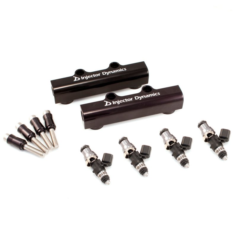 Injector Dynamics 1050cc Inj 04 - 06 Subaru STI Turbo Top - Feed Conversion Kit Two 2x8 Lower O - Rings - Fuel Injector Sets - 4Cyl - Injector Dynamics
