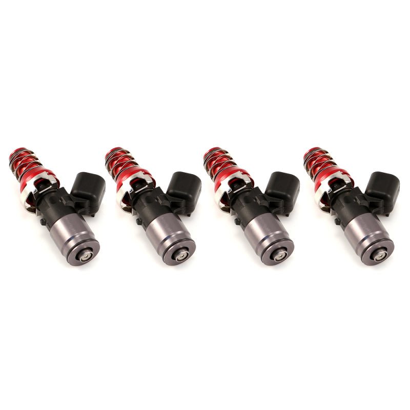 Injector Dynamics 1340cc Injectors - 48mm Length - 11mm Gold Top/Denso And - 204 Low Cushion (Set of 4) - Fuel Injector Sets - 4Cyl - Injector Dynamics