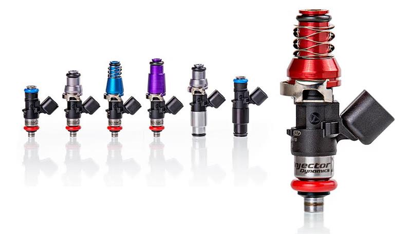 Injector Dynamics ID1050X 05+ Lotus Elise (2ZZ - GE) 11mm (Blue) Adaptor Top Injectors (Set of 4) - Fuel Injector Sets - 4Cyl - Injector Dynamics