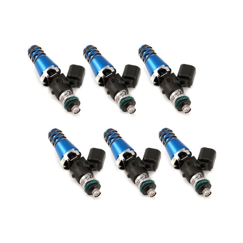 Injector Dynamics ID1050X Injectors 11mm (Blue) Top (Set of 6) - Fuel Injector Sets - 6Cyl - Injector Dynamics