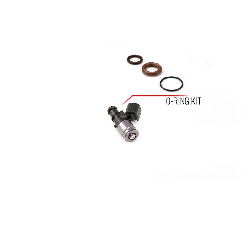 Injector Dynamics O - Ring/Seal Service Kit for Injector w/ 11mm Top Adapter and WRX Bottom Adapter - Fuel Components Misc - Injector Dynamics