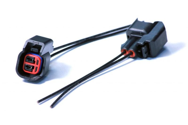 Injector Dynamics Universal Fuel USCAR Injector Female Connector Kit - Pigtail - Fuel Injector Connectors - Injector Dynamics