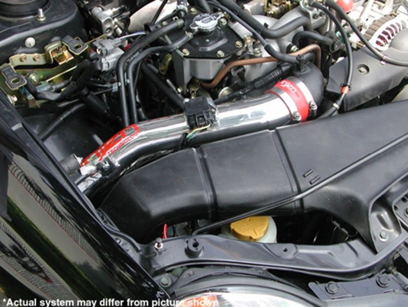 Injen 02-06 Subaru WRX (No Wagon) / 04 STi Wrinkle Red Cold Air Intake *Special Order*-Cold Air Intakes-Injen