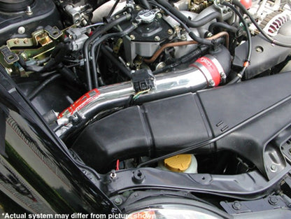 Injen 02-06 Subaru WRX (No Wagon) / 04 STi Wrinkle Red Cold Air Intake *Special Order*-Cold Air Intakes-Injen