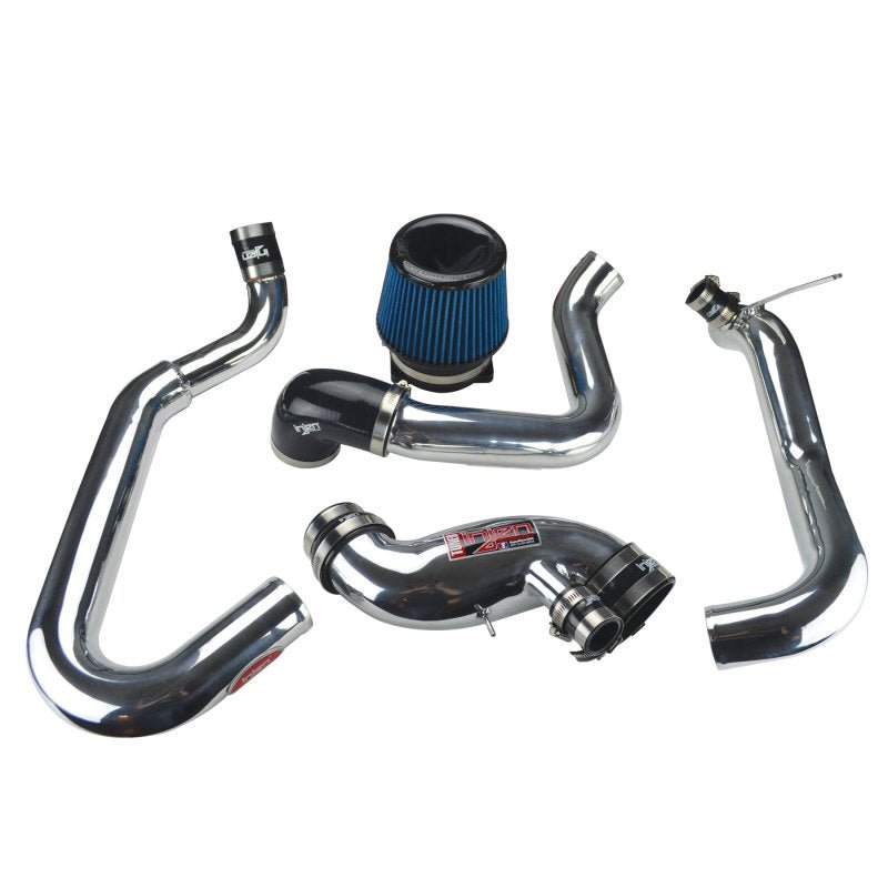 Injen 03 - 06 Evo 8/9/MR Cast Aluminum Intake System w/ Full Intercooler Piping Polished Short Ram Int Cold Air Intakes