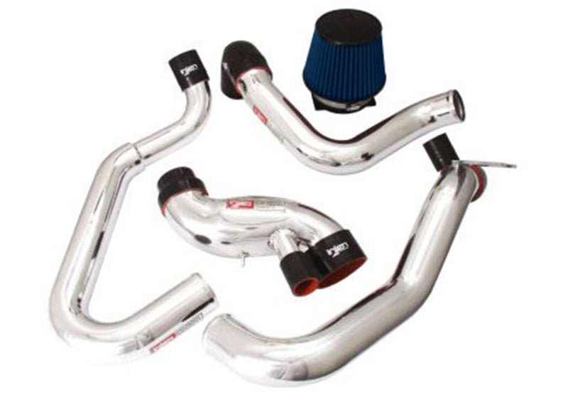 Injen 03 - 06 Evo 8/9/MR Cast Aluminum Intake System w/ Full Intercooler Piping Polished Short Ram Int Cold Air Intakes