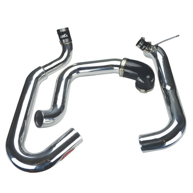 Injen 03 - 06 Evo 8/9/MR Cast Aluminum Intake System w/ Full Intercooler Piping Polished Short Ram Int Cold Air Intakes