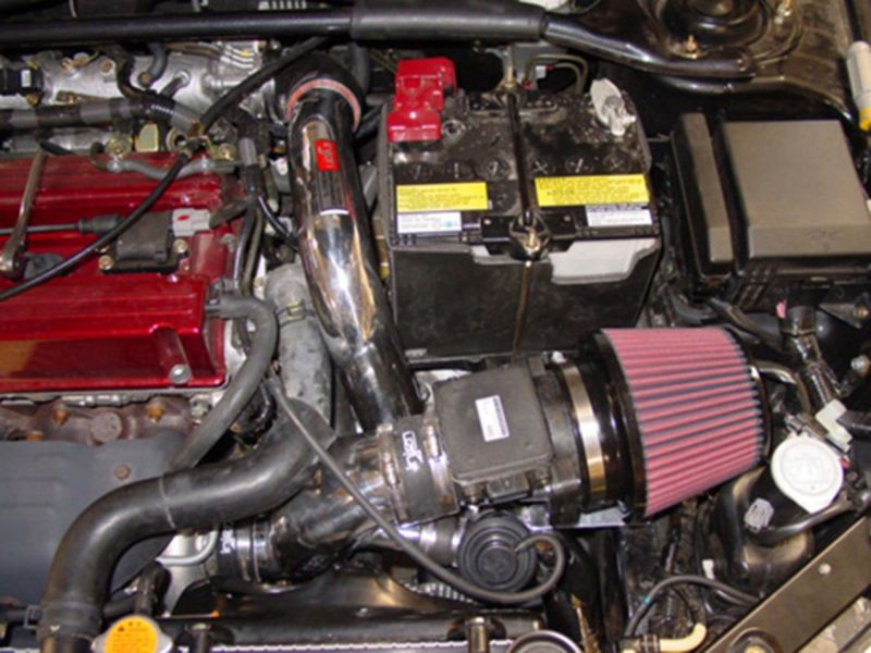 Injen 03 - 06 Evo 8/9/MR Cast Aluminum Intake System w/ Full Intercooler Piping Polished Short Ram Int Cold Air Intakes