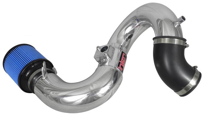 Injen 12-13 Honda Civic Si 2.4L Tuned Short Ram Air Intake Sys w/MR Tech & Web Nano-Fiber - Polished-Cold Air Intakes-Injen