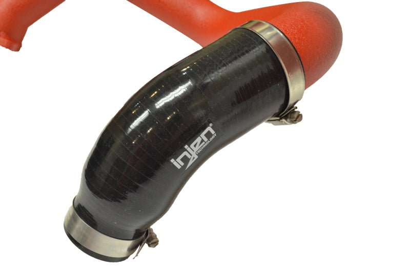 Injen 16 - 20 Honda Civic 1.5L Turbo Aluminum Intercooler Piping Kit - Wrinkle Red Intercooler Pipe Kits