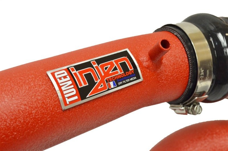 Injen 16 - 20 Honda Civic 1.5L Turbo Aluminum Intercooler Piping Kit - Wrinkle Red Intercooler Pipe Kits