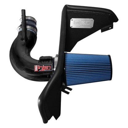 Injen 2016+ Chevy Camaro 2.0L Wrinkle Black Power-Flow Air Intake System-Cold Air Intakes-Injen
