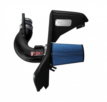 Injen 2016+ Chevy Camaro 2.0L Wrinkle Black Power-Flow Air Intake System-Cold Air Intakes-Injen