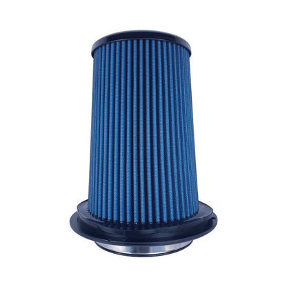 Injen SuperNano-Web Air Filter 5in Flange ID 8in Base/7.9in Media Height /5.3in Inertia Top-Air Filters - Drop In-Injen