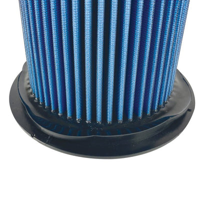 Injen SuperNano-Web Air Filter 5in Flange ID 8in Base/7.9in Media Height /5.3in Inertia Top-Air Filters - Drop In-Injen