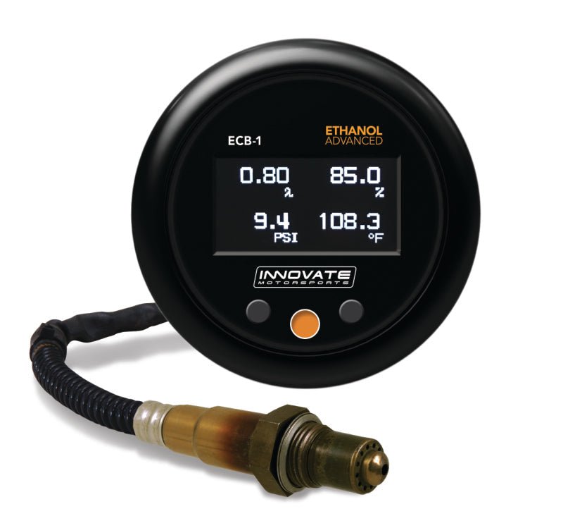 Innovate ECF-1 (Fuel) Ethanol Advanced Gauge Kit (SENSOR NOT INCLUDED)-Gauges-Innovate Motorsports