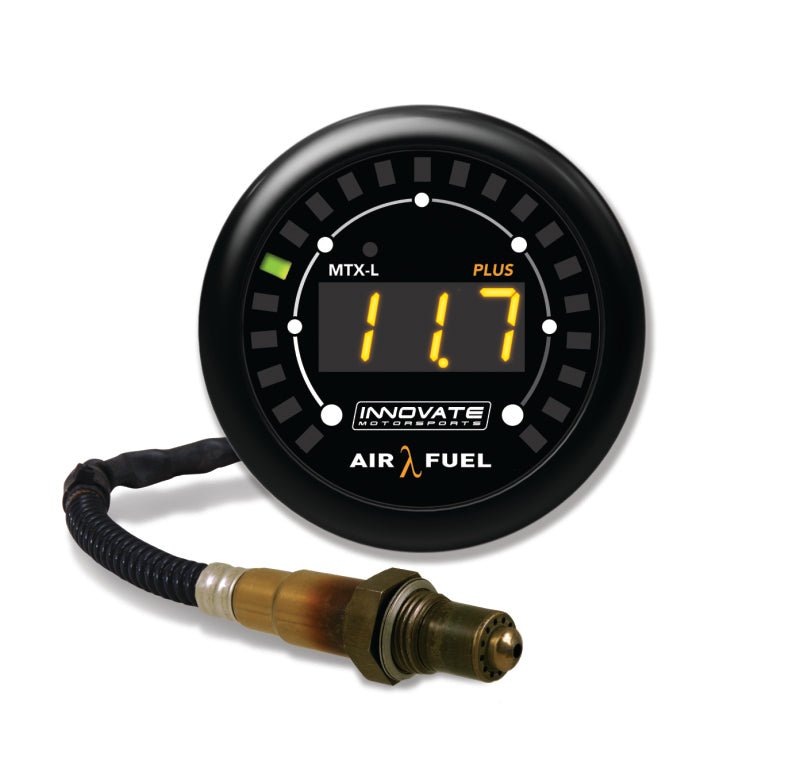 Innovate MTX-L PLUS Digital Air/Fuel Ratio Gauge Kit 8ft w/O2 Sensor-Gauges-Innovate Motorsports