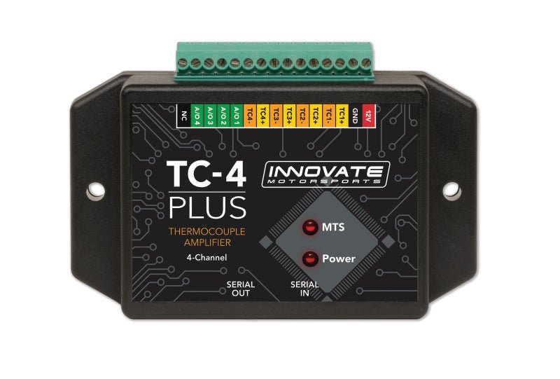 Innovate TC-4 PLUS (4 Channel Thermocouple for MTS)-Performance Monitors-Innovate Motorsports