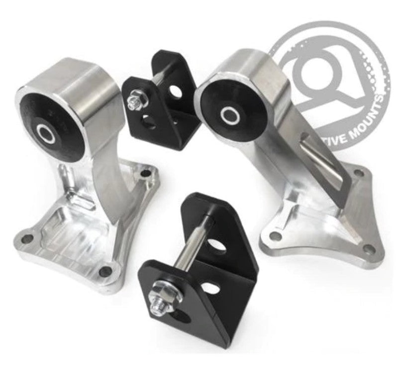Innovative 00 - 09 Honda S2000 F - Series Silver Aluminum Mounts 75A Bushings (No Trans Mount) Engine Mounts