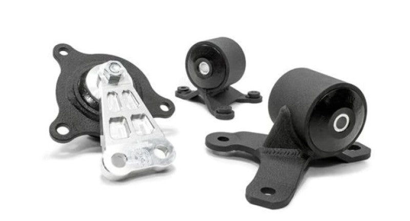 Innovative 02 - 05 Civic K - Series Black Steel Mounts 95A Bushings (Not K24 Trans) Engine Mounts