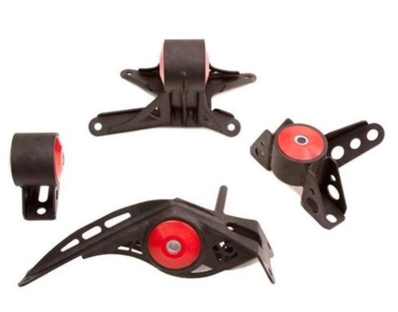 Innovative 10 - 15 Lotus Evora 2GR - FE/2GR - FZE Black Steel Mounts 75A Bushings Engine Mounts