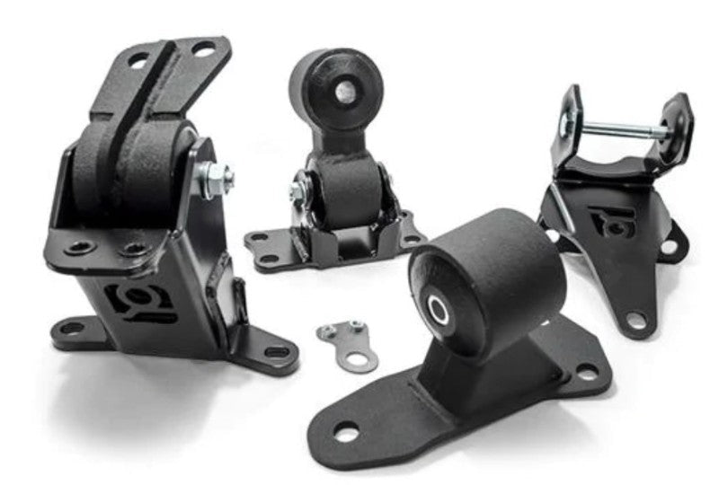 Innovative 12 - 15 Civic SI K - Series Black Steel Mounts 75A Bushings (K24Z7 and Manual Trans) Engine Mounts