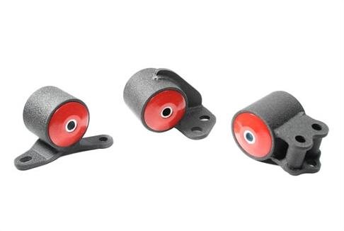 Innovative 88 - 91 Civic B - Series Black Steel Mounts 60A Bushings (Cable) Engine Mounts