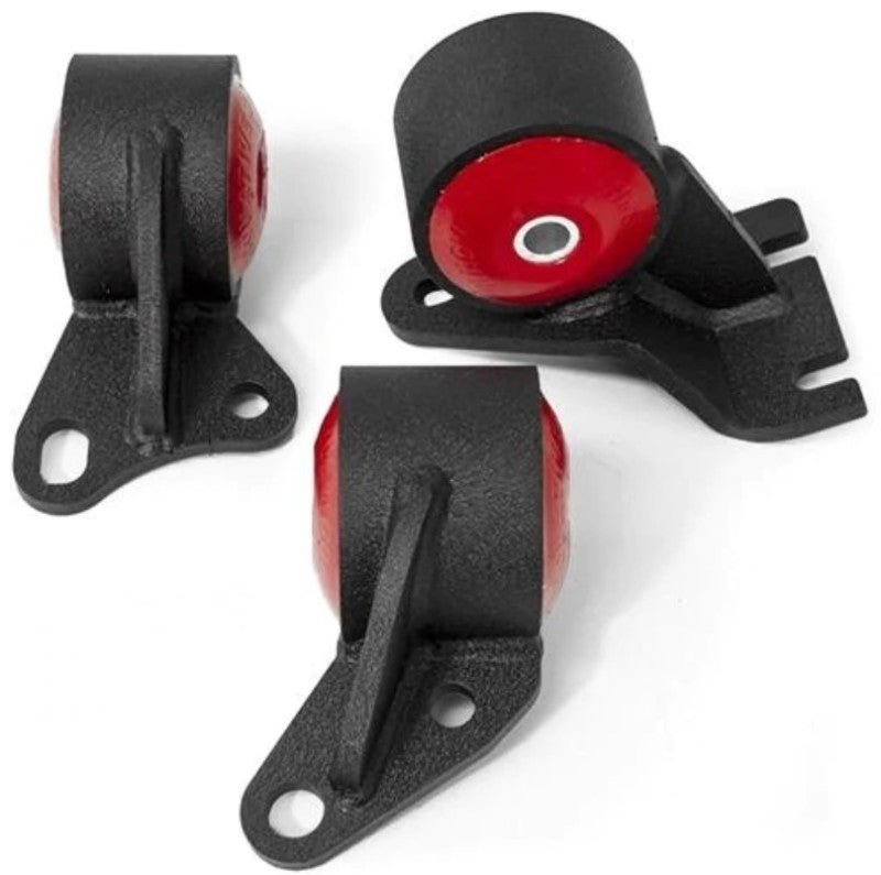 Innovative 88 - 91 Civic D - Series Black Steel Mounts 60A Bushings (Cable) Engine Mounts