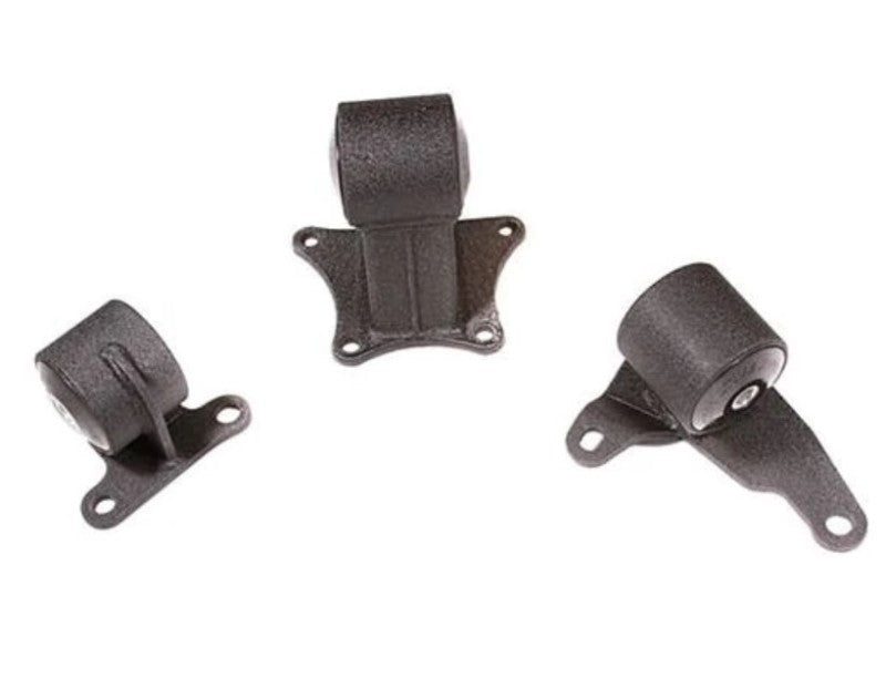 Innovative 90 - 93 Honda Accord Conversion (F - Series/RH Mount) Black Aluminum Mount 85A Bushing Engine Mounts