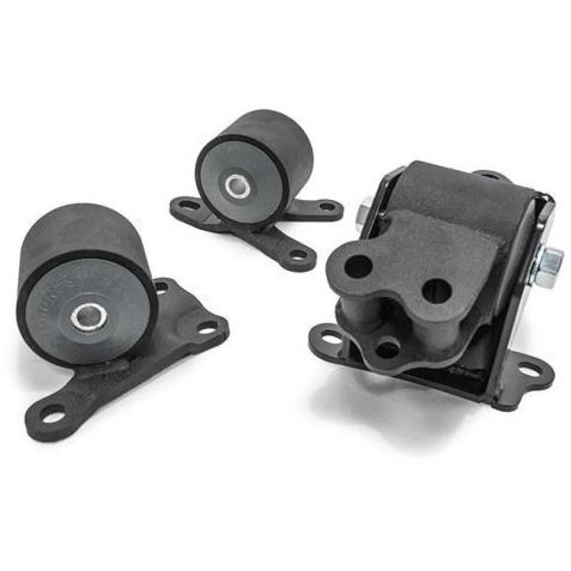Innovative 96 - 00 Civic B/D Series Black Steel Mounts 60A Bushings (3 Bolt) Engine Mounts